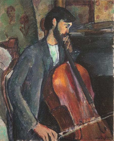Violinista-Modigliani