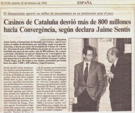 Corrupción catalana. Antes de Pujol