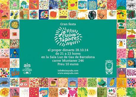 Presentación del libro solidario YO COCINO TU PINTAS presentacion