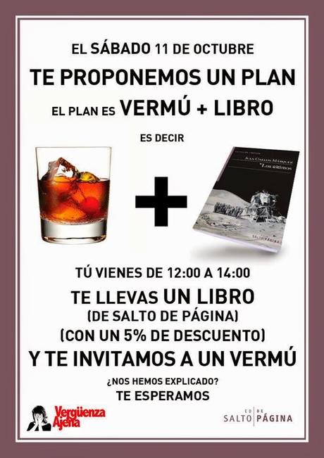 Libro + vermú con Salto de Página