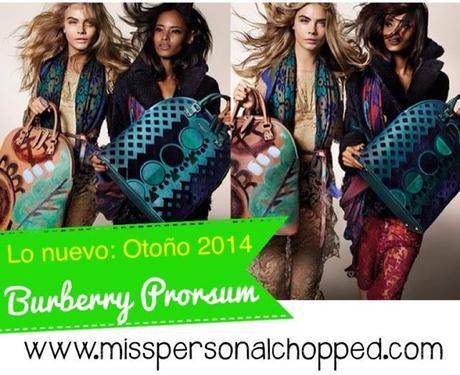 NEWS: La campaña de Otoño de BURBERRY PRORSUM!