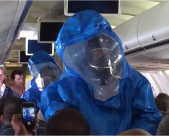 Bromista genera alarma de ébola en vuelo de US Airways