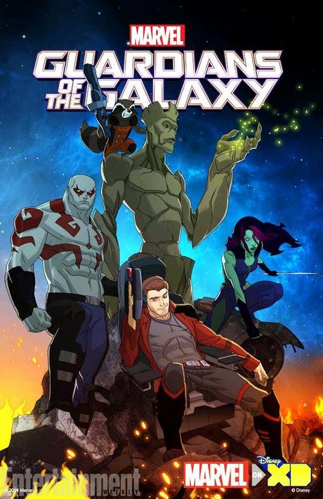 Primera imagen de la serie animada de 'Guardians of the Galaxy'