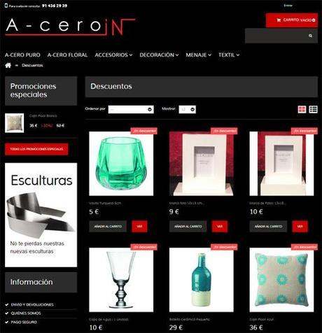 PROMOCIONES ESPECIALES EN WWW.A-CEROSHOP.COM