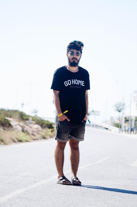 glamour_narcotico_ibiza_outfit_menswear_streetstyle_cap_bershka_shirt_bershka_shorts_h&m_ugly_shoes_pull&beard (12)