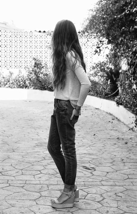 How to wear a Boyfriend Jeans.