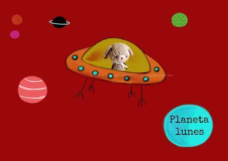 planeta lunes lunes, monday illustration anekka handmade
