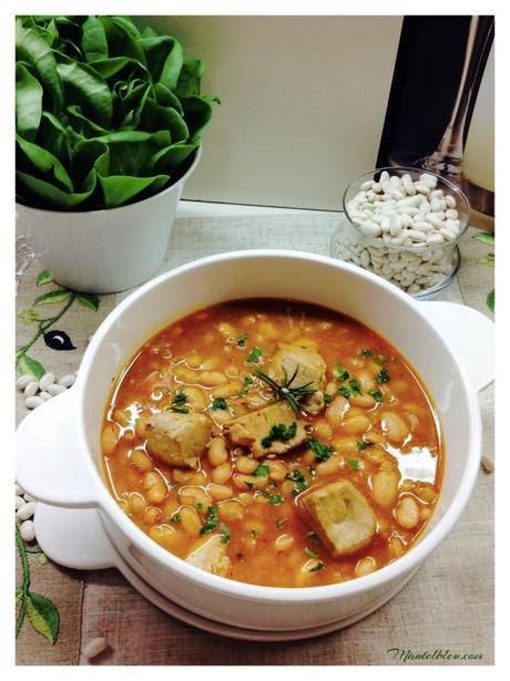 Marmitako de bonito con alubias blancas 3