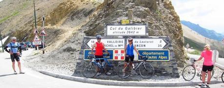 La subida al Galibier en bici altimetria (vídeo)