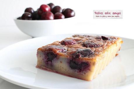 clafoutis de cerezas