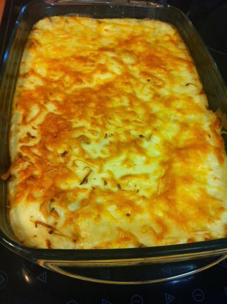 Canelones De Merluza, Langostinos Y Gulas