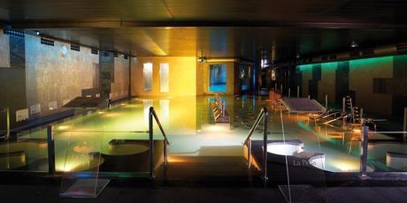 En estas aguas del Spa La Perla estaré sumergida muy pronto...