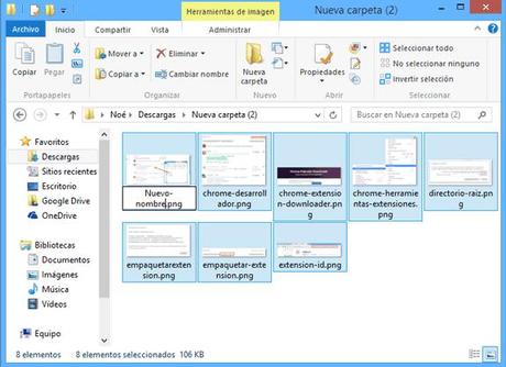 Renombrar archivos masivamente en Windows