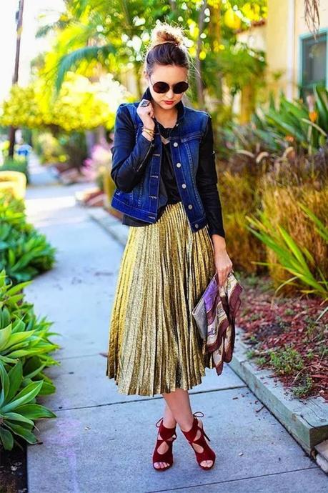 50'S FASHION: MIDI SKIRTS ROCK!