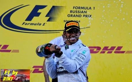 HAMILTON SE MUESTRA ORGULLOSO POR SU VICTORIA Y EL TÍTULO DE MERCEDES