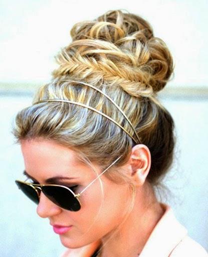 Knot hairstyle