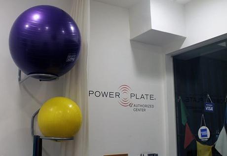 Ejercitándome con Power Plate Miraflores