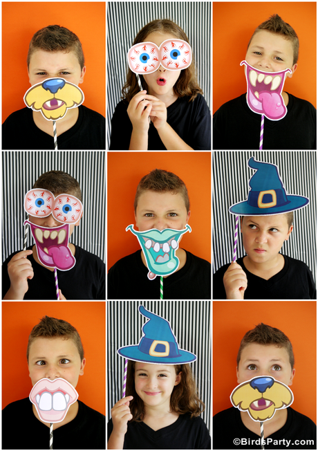 IMPRIMIBLE: PHOTOBOOTH PARA HALLOWEEN