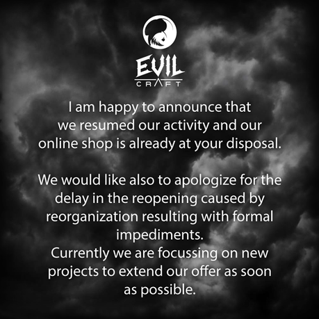 Novedades Evil Craft y Puppets War