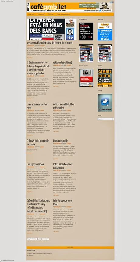 Mas sobre corrupción. Catalana, española