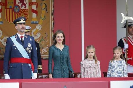Reyes de España Felipe Letizia princesa Leonor y la infanta Sofía.