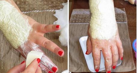 {Halloween} Makeup: mano de zombie, con latex