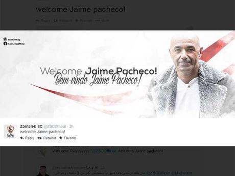 Zamalek contrata al entrenador portugués Jaime Pacheco