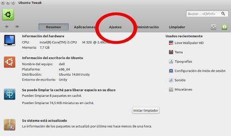 Donde estan los fondos de escritorio descargados desde Ubuntu Tweak ubuntu-tweak-ajustes