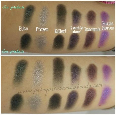 Sombras individuales MakeUp Revolution