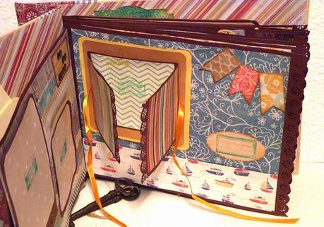 SCRAPBOOKING: ALBUM PARA DOS HERMANOS