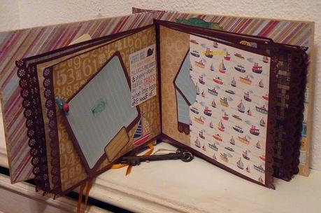 SCRAPBOOKING: ALBUM PARA DOS HERMANOS