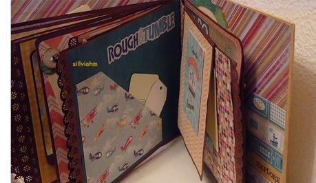 SCRAPBOOKING: ALBUM PARA DOS HERMANOS