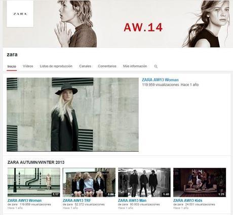 Canal de Youtube de una Tienda Online