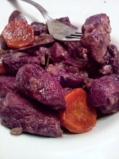 Estofado de Cerdo al Vino Tinto.