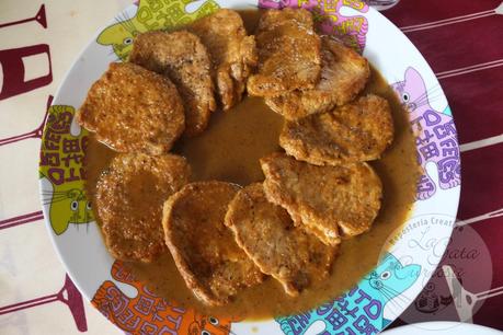 LOMO DE CERDO CON SALSA DE MANZANA