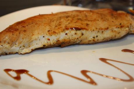 Solomillo de pavo a la piedra con chimichurri