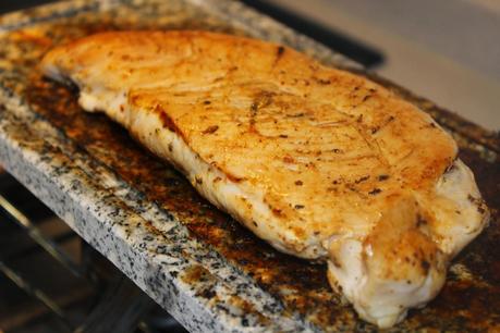 Solomillo de pavo a la piedra con chimichurri