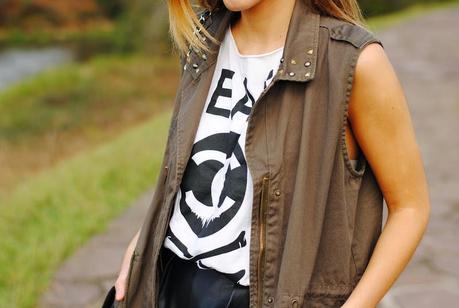 Leather shorts. Leather shorts.