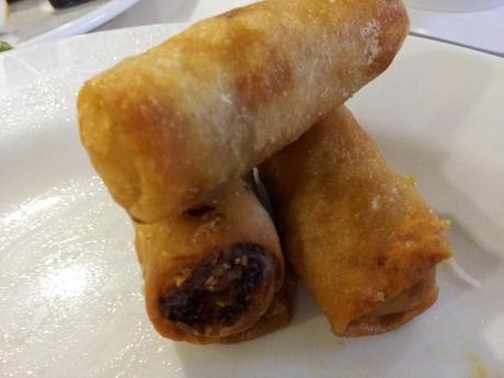 Mini Rollitos de queso danés y morcilla Mini Rollitos de queso danés y morcilla