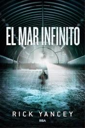 Portada en español: El mar infinito (La quinta ola, #2) de Rick Yancey