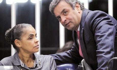 Marina lo hizo, selló alianza electoral con Neves contra Dilma