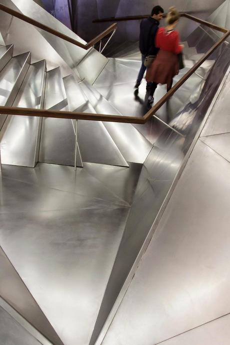 Escaleras Caixa Forum Madrid