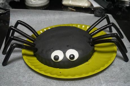 Bizcocho de Araña-Halloween