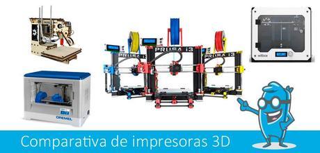 Comparativa impresoras 3D