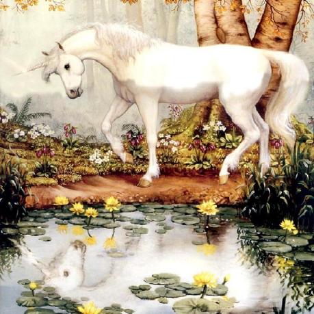 El Unicornio en la biblioteca