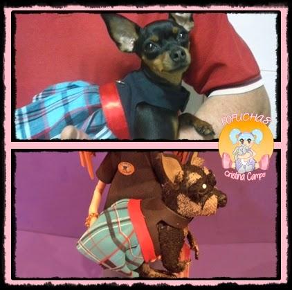 Fofucha con perro 2