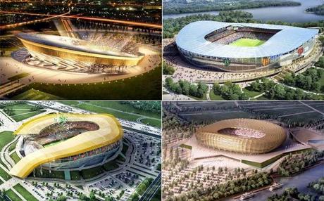 La FIFA inicia la inspección de estadios del Mundial de Rusia