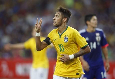 Neymar acaba con Japón
