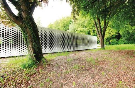 Fachada de aluminio, de Format Elf Architekten Fachada de aluminio, de Format Elf Architekten