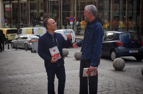 Photowalk con el actor Javier Gutierrez y el escritor José Ángel Mañas